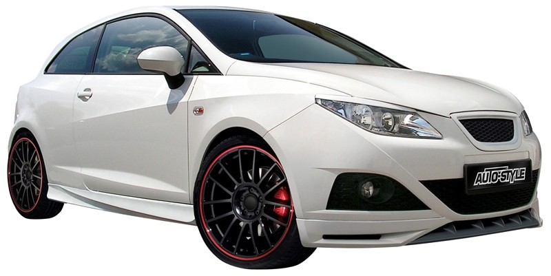 Zijskirts passend voor Seat Ibiza 6J SC 3drs 6/08- (ABS)