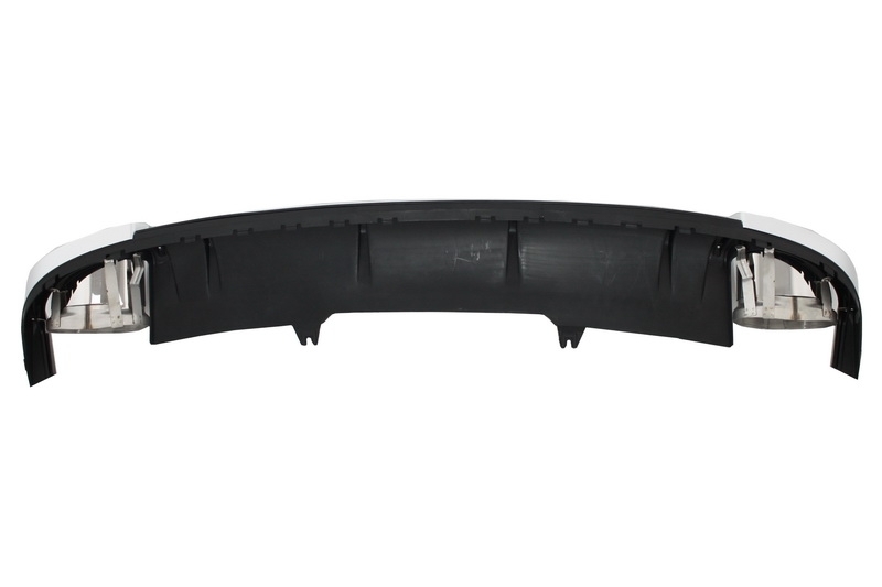 Achterbumper Diffuser passend voor Audi A4 B9 2015-2019 RS4 Design