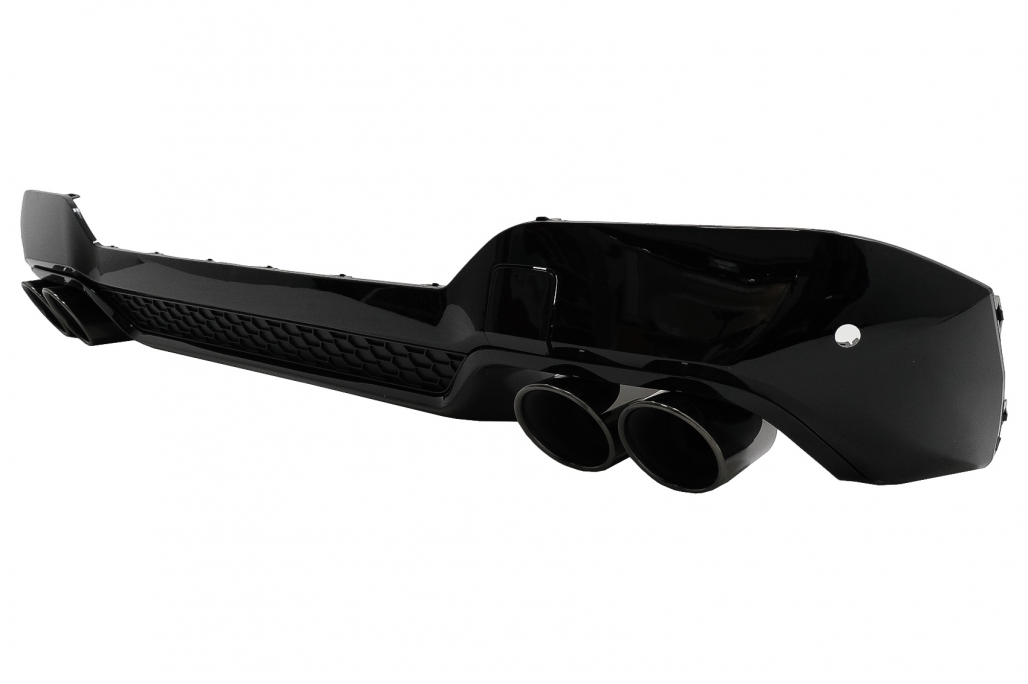 Diffuser passend voor BMW X3 G01 LCI M Look Glans Zwart