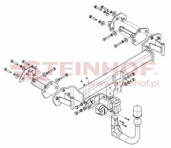 Trekhaak BMW 3 Serie Coupe (E46) 04/1999-2005