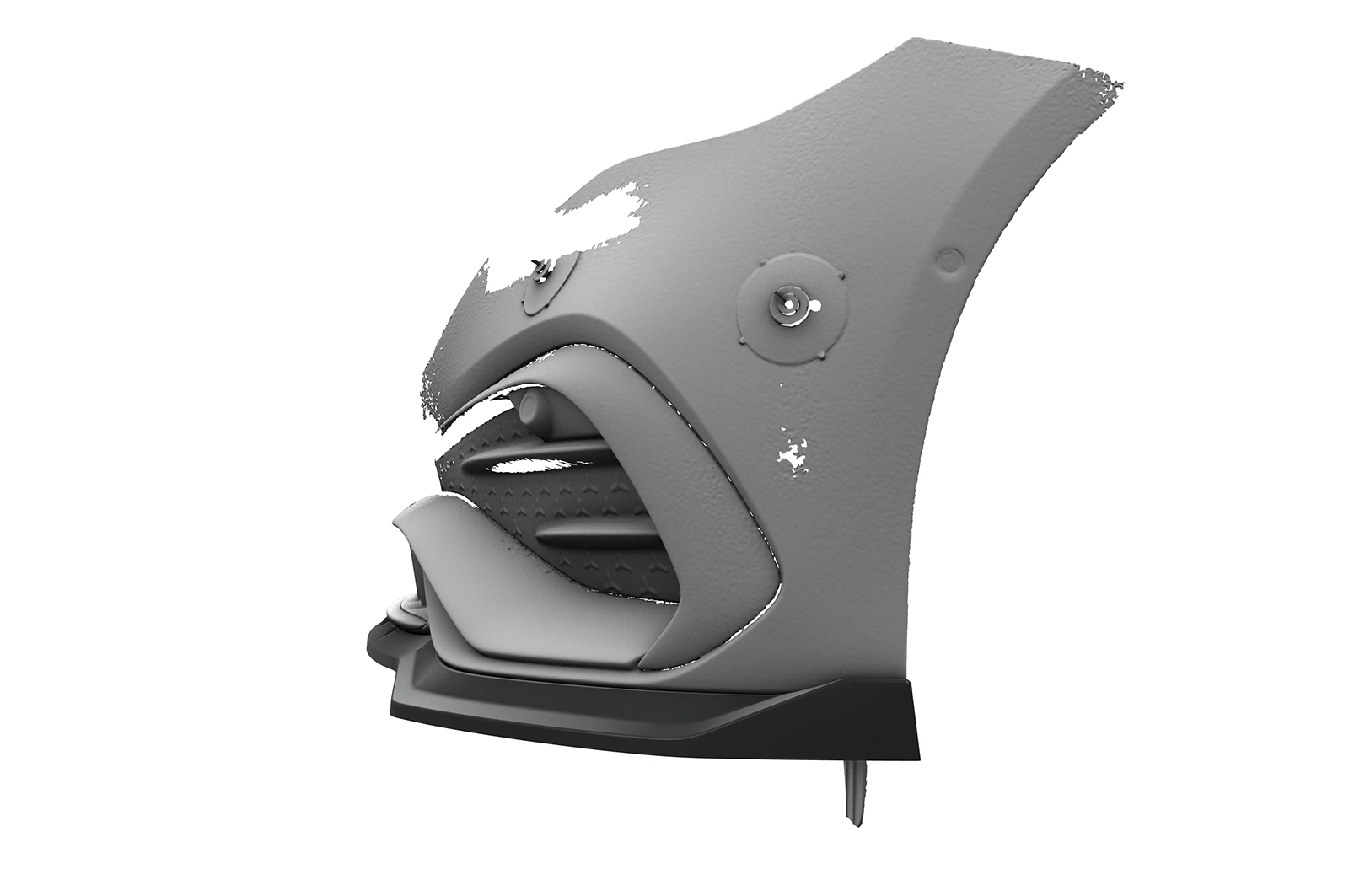 Voorspoiler passend voor Mercedes-Benz E-Klasse W214 / S214 Glans Zwart – CSR Automotive 