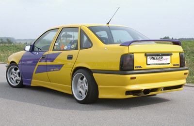 Achterbumper Diffuser Opel Vectra A Polyester Rieger