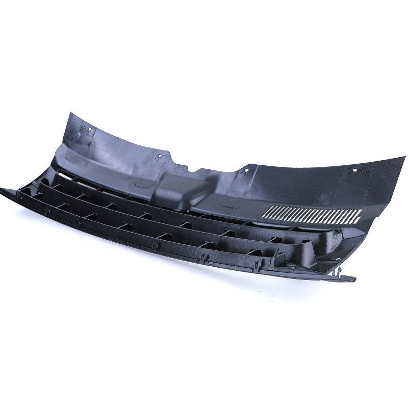 Grill passend voor VW T5 Transporter 09-15 zwart glanzend
