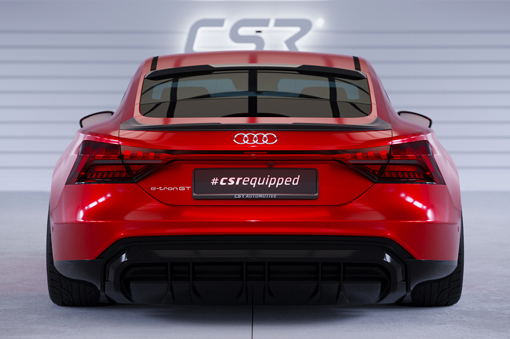 Spoiler passend voor Audi E-Tron GT CSR Glans Zwart