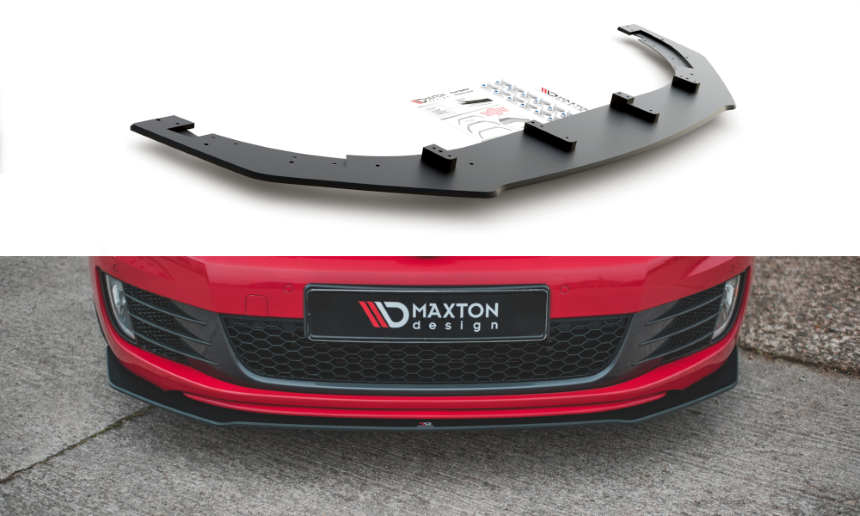 Race Voorspoiler passend voor VW Golf 6 GTI Maxton Design v.3