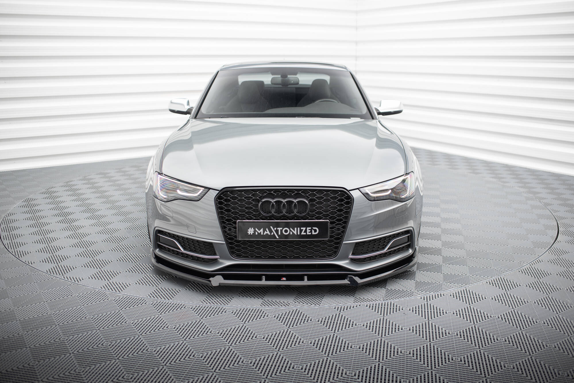 Bodykit passend voor Audi S5 Coupe 8T Facelift Maxton Glanzend zwart