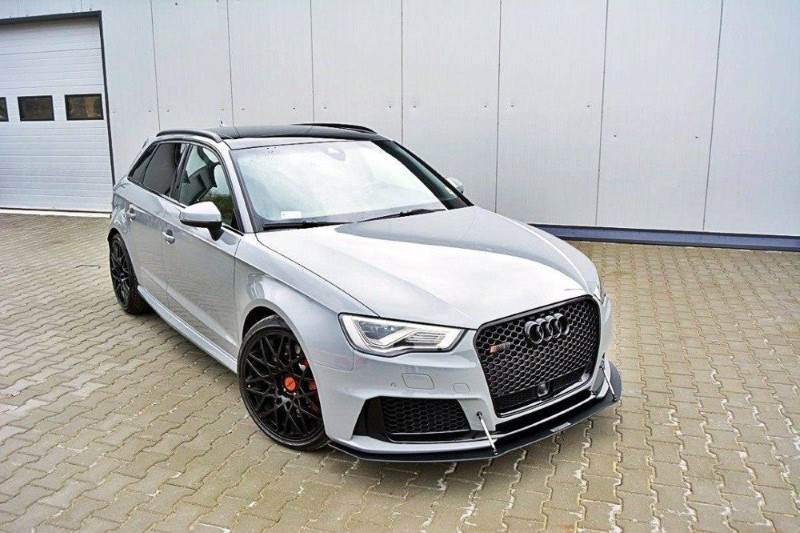 Voorspoiler passend voor Audi RS3 8V Sportback Racing