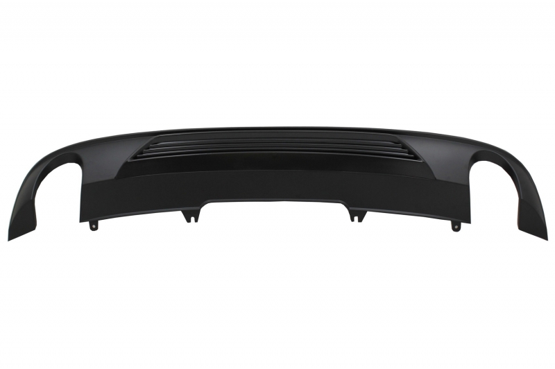 Achterbumper Diffuser passend voor Audi A4 B9 2015-2019 Edition Black