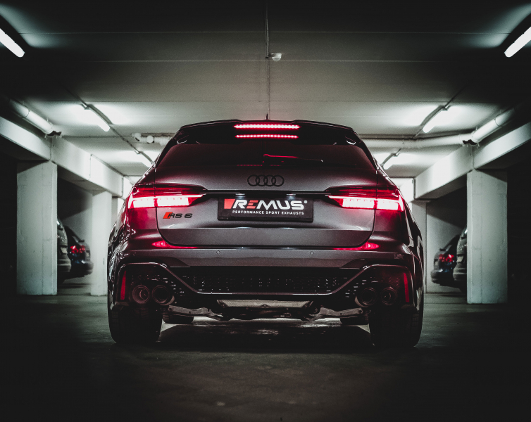 Remus Audi RS6 & RS7 C8 Racing GPF back system 4.0 Mild Hybrid GPF/roetfilter (Resonated)