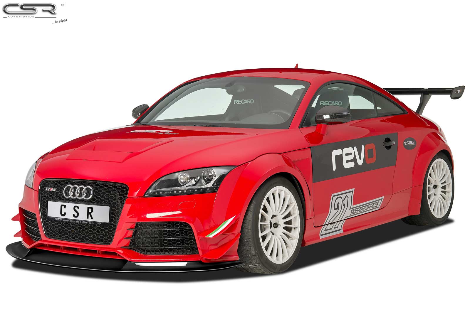 Voorspoiler passend voor Audi TT RS 8J DTM-Style