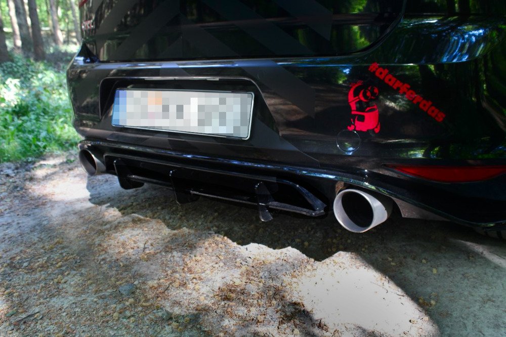 Diffuser passend voor VW Golf 7 GTI Clubsport