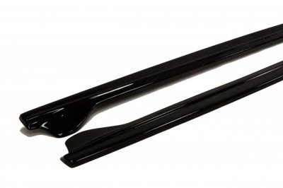 Zijskirts passend voor VW Golf 4 R32 Glans Zwart