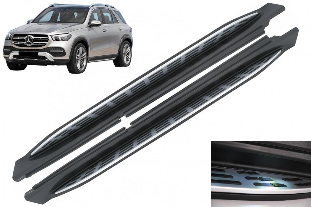 Treeplanken Sidesteps passend voor Mercedes GLE W167 19- LED