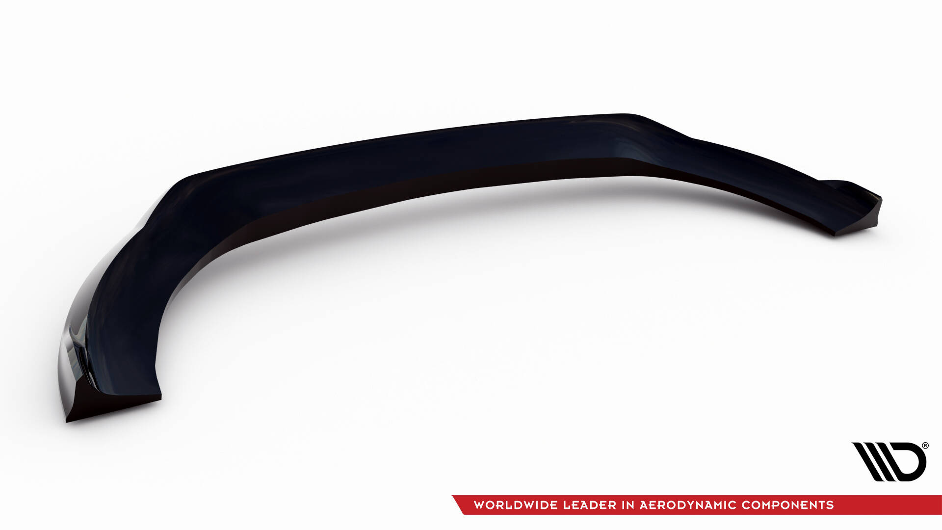 Voorspoiler passend voor Mercedes-Benz V AMG-Line W447 Facelift 2 Maxton Glanzend zwart