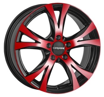 Velgen Carmani 9 Compete Red 6.5x16 5x108 ET45