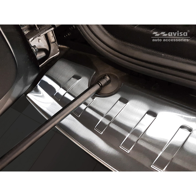 RVS Achterbumperprotector  Ford Ecosport II Facelift 2017- incl. ST-Line 'Ribs'