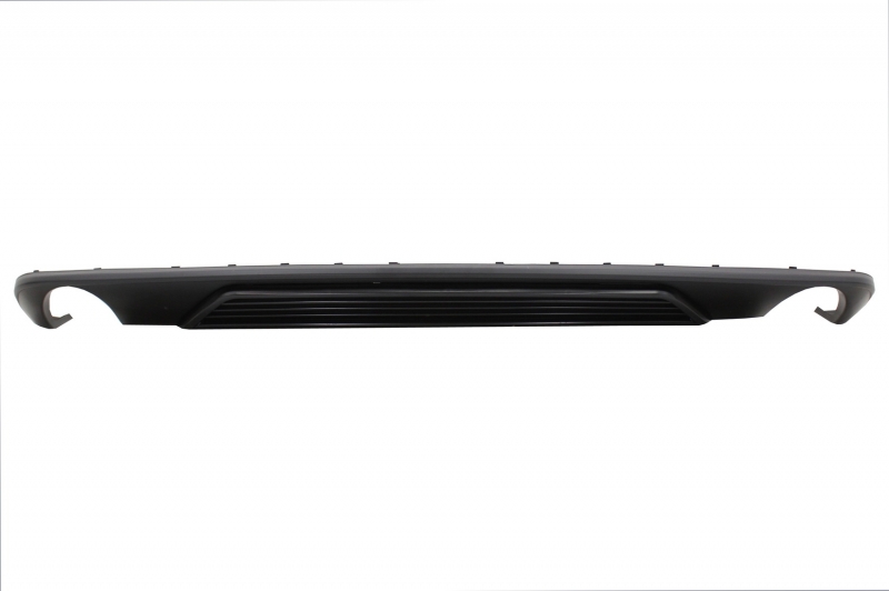 Achterbumper Diffuser passend voor Audi A4 B9 2015-2019 Edition Black