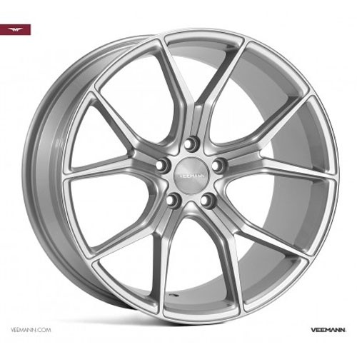Veemann V-FS20 19X9.5 5X112 ET40 SILVER-MACHINED Velgen