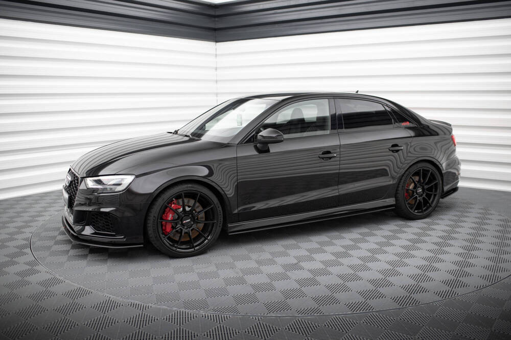 Zijskirts passend voor Audi RS3 Limousine 8V FL Maxton Street Pro