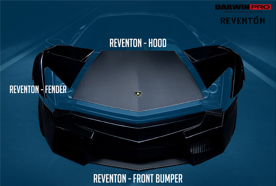 Lamborghini Murcielago Reventon Style Full Body Kit 2001-2010