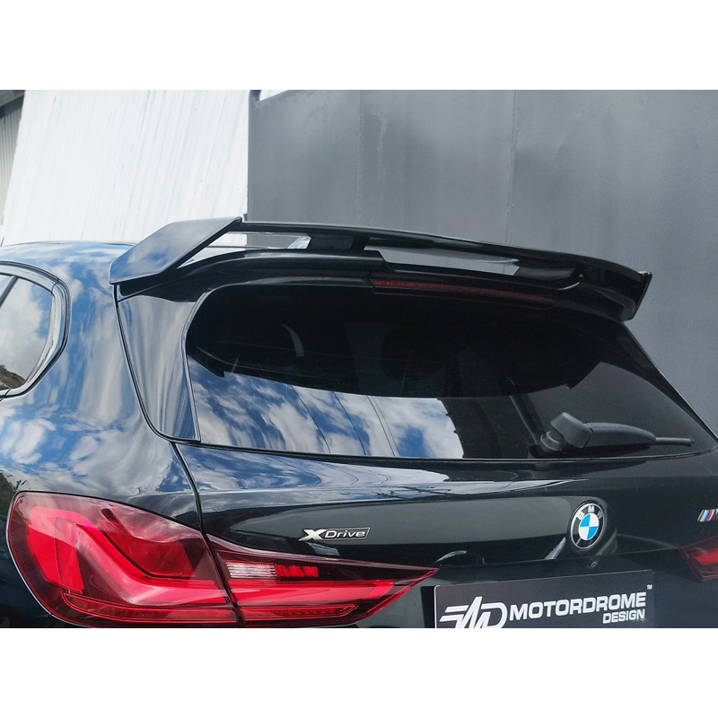 Motordrome Dakspoiler  BMW 1-Serie (F40) M-Sport & 128ti/M135i 2019-2024 (PU)