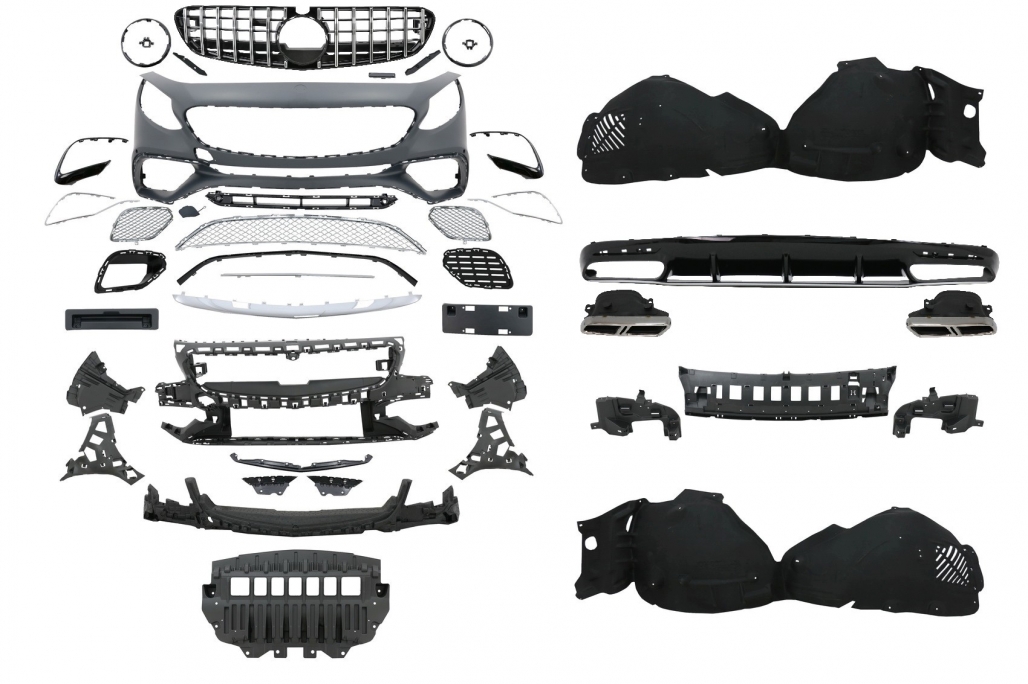 Bodykit passend voor Mercedes S-Klasse Coupe C217 15-21 S65 AMG Look