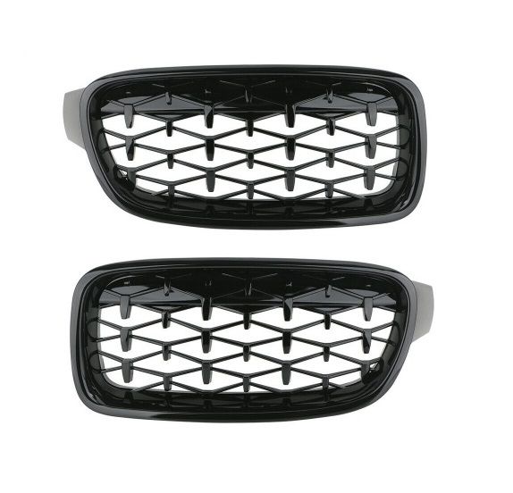 Grill Nieren passend voor BMW 3 Serie F30/F31 Exclusive Diamond 11-15