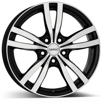 DEZENT TC dark 7x17 5x114,3 ET48 Velgen Set