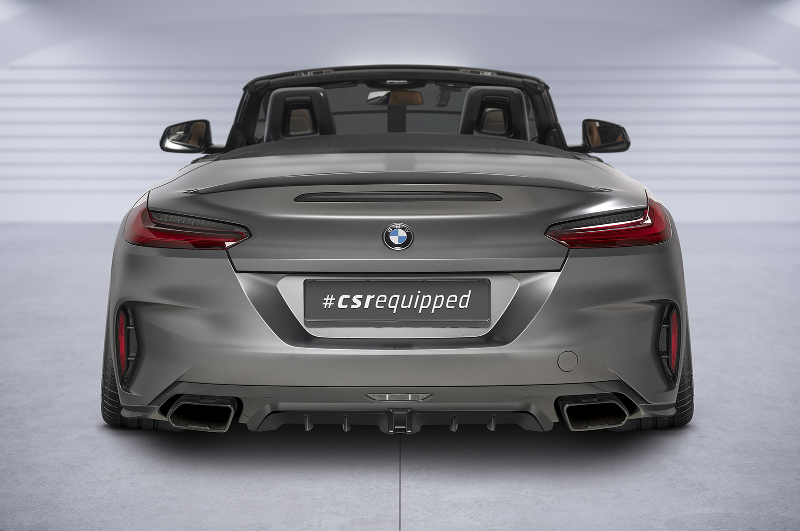 Diffuser passend voor BMW Z4 M40i (G29) CSR Glans Zwart