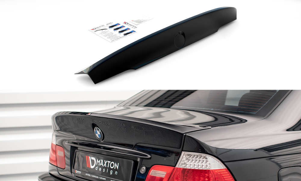 Achterspoiler / Lid Extentie BMW 3 E46 COUPE PREFACE < M3 CSL LOOK > (voor schilderen)