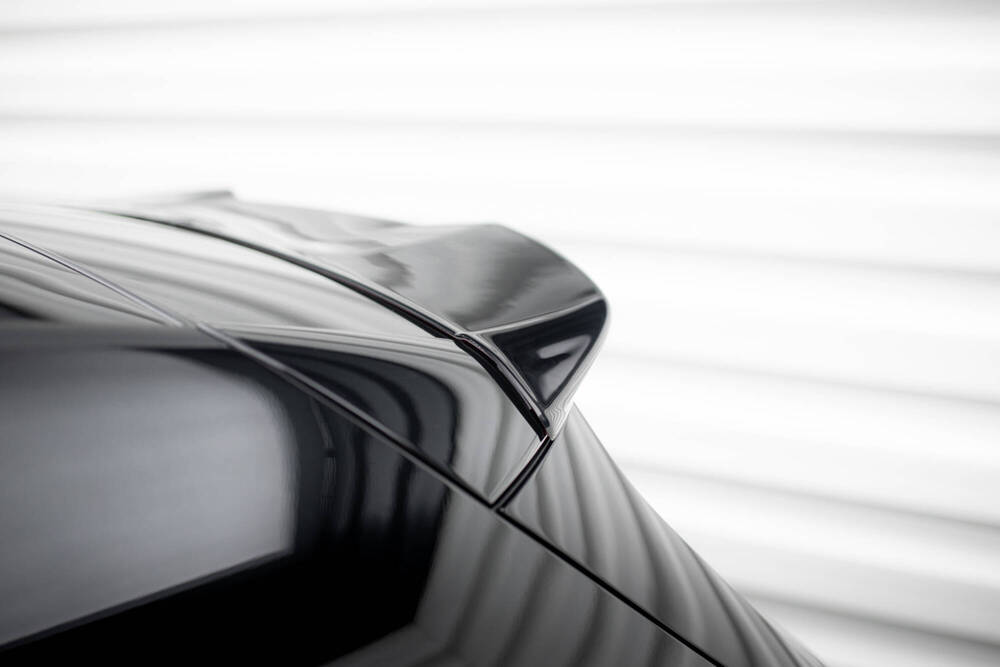 Spoiler passend voor Mercedes A Klasse AMG Pakket / A35 / A45 Maxton Glans Zwart