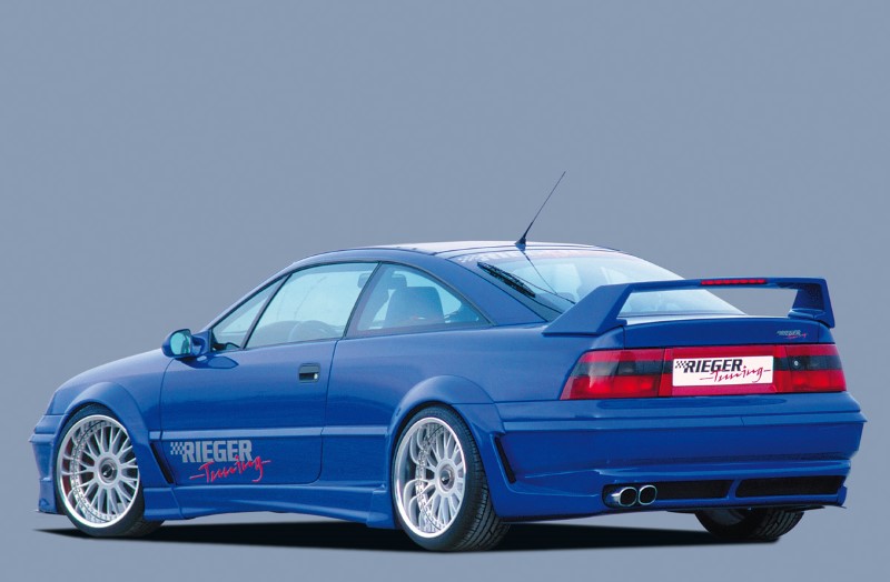 Spoilerzwaard voor Achterbumper Diffuser Opel Calibra Eindstuk max 80mm d