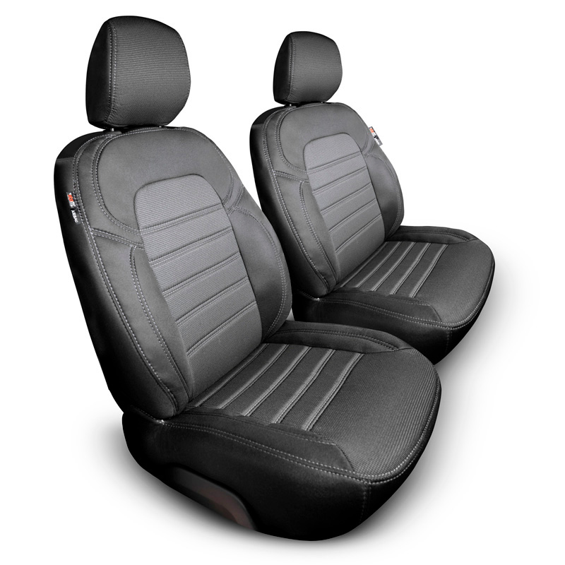 Original Design Stoffen Stoelhoezenset 1+1  Ford Transit Custom 2023-