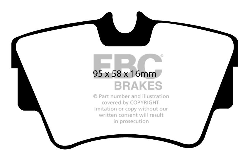 EBC Brakes VAUXHALL BEDRIJFSWAGEN Vivaro 1.9 TD 2001-.. Remblokk