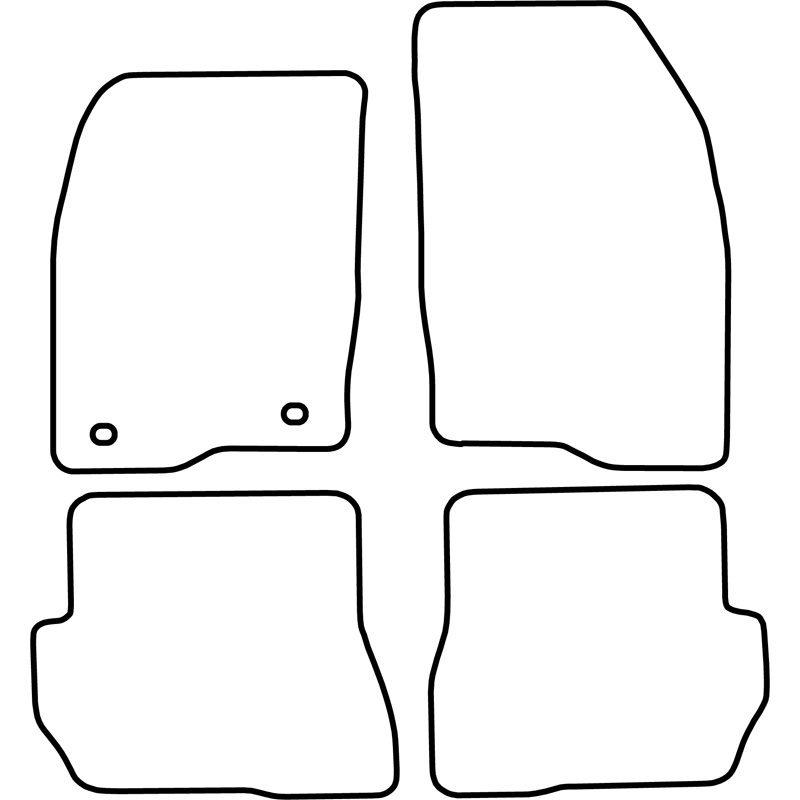 Automatten Velours  Mazda 2 MPV 2006-2008
