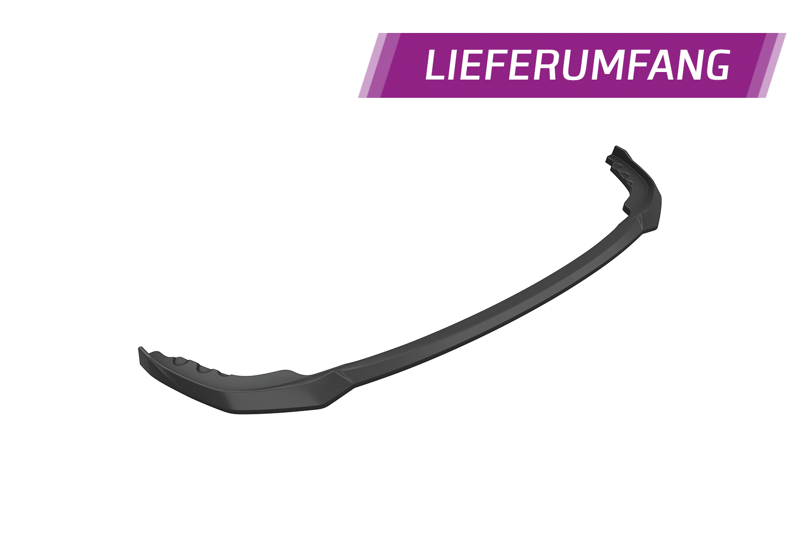 Voorspoiler passend voor BMW 3 Serie M Pakket LCI G20 / G21 CSR Glans Zwart