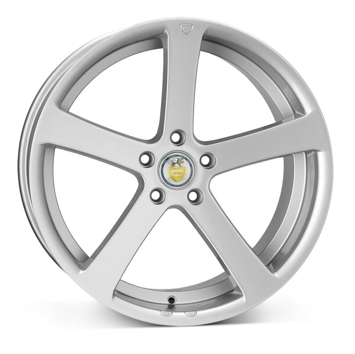 Cades APOLLO HIGH POWER SILVER CREST 8.5/9.5x19 5x120 ET38