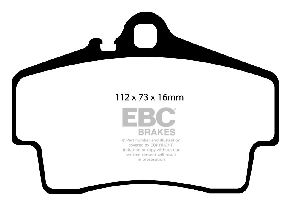 EBC Brakes BMW 3200 3.2 62-65 Remblokken voorzijde