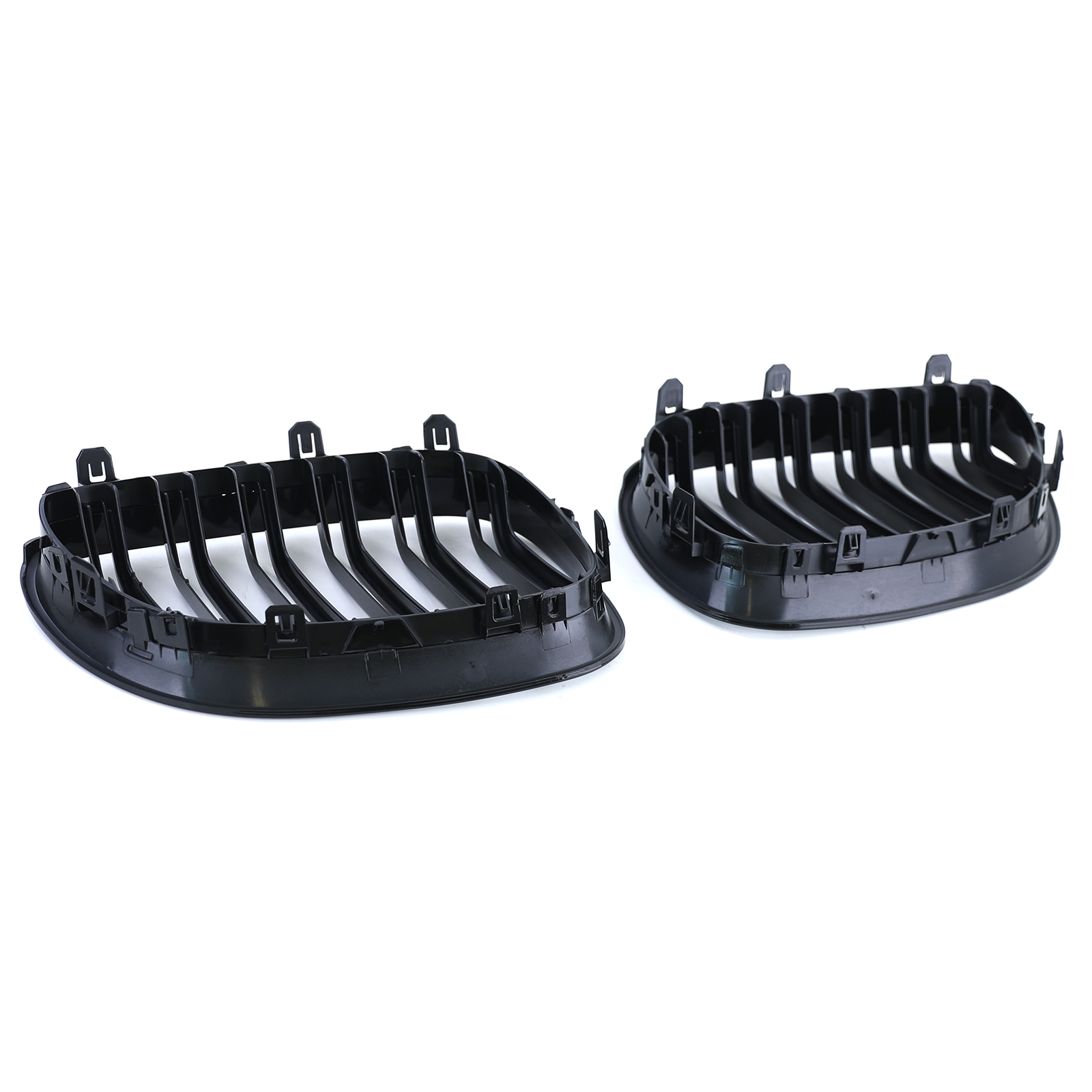 Grill Nieren passend voor BMW E60/61 05-10 Glans Zwart
