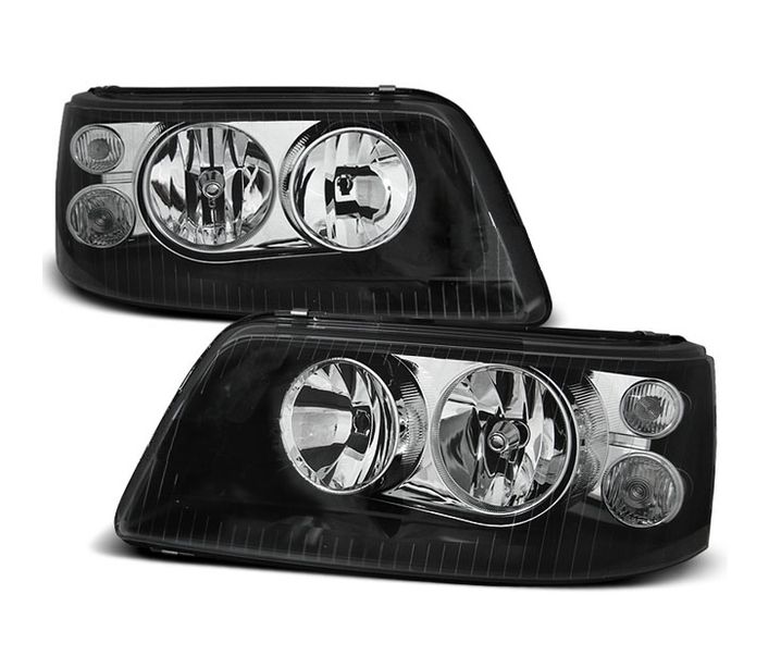 Koplampen passend voor VW Transporter T5 multivan Helder zwart