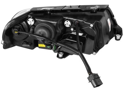 Koplampen passend voor VW Passat 3BG 00-04 Devil Eyes DRL look zwart