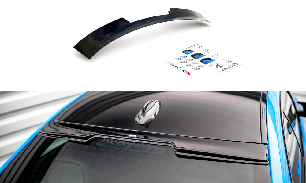 Spoiler BMW M2 F87 Maxton Glans Zwart