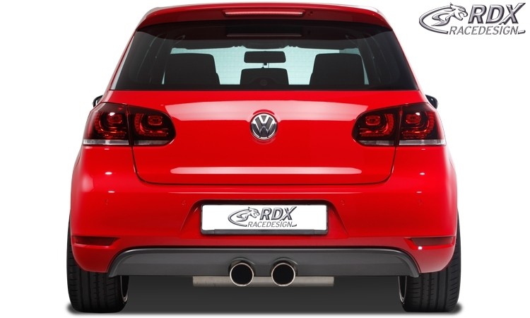 Achterbumper Diffuser passend voor VW Golf 6 GTI/GTD Diffuser