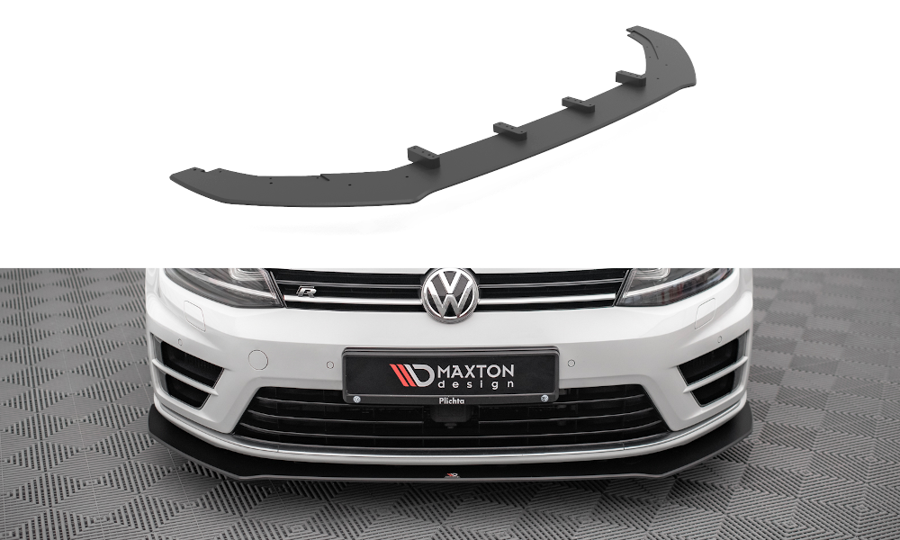 Voorspoiler passend voor VW Golf 7 R Maxton Street Pro V.1