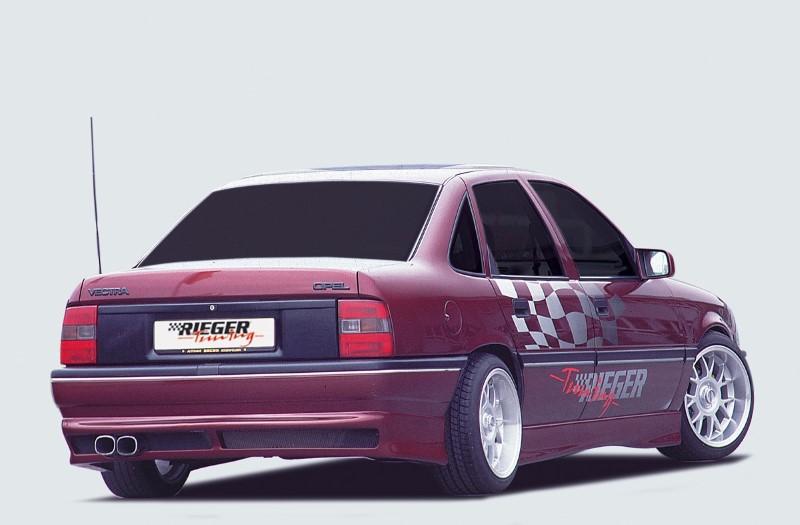 Achterbumper Diffuser Opel Vectra A Polyester Rieger