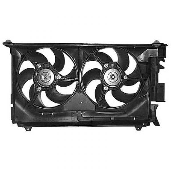 Radiator FAN COMPLEET Peugeot 306 93-97 DUBBELE FAN