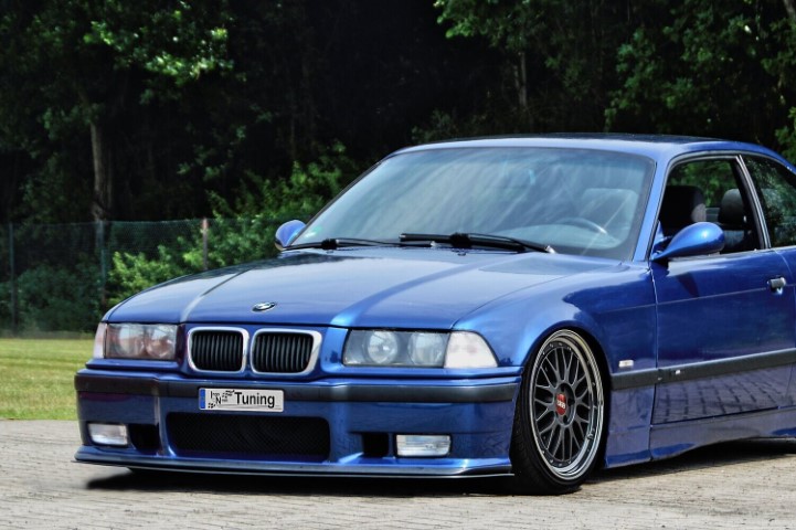 Voorspoiler passend voor BMW E36 3-Serie M-Techniek M3 lip spoiler blad ABS + ABE
