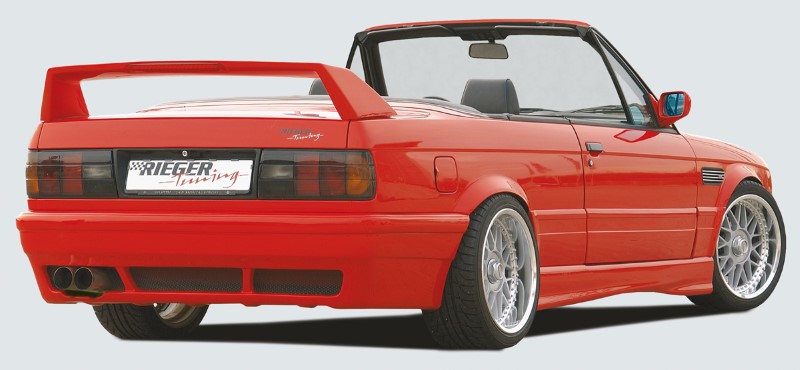 Achterbumper passend voor BMW E30 M3-Look Rieger