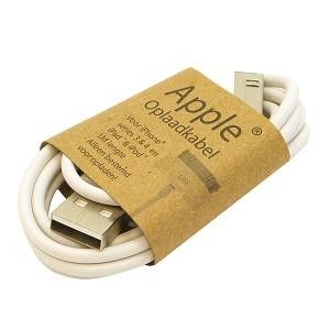 GrabNGo Laadkabel Apple 30-Pins Wit