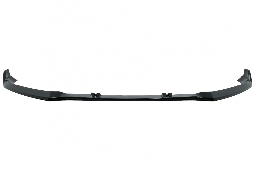 Voorspoiler passend voor Audi A4 B8.5 Facelift (2012-2015) Sedan Avant Glans Zwart